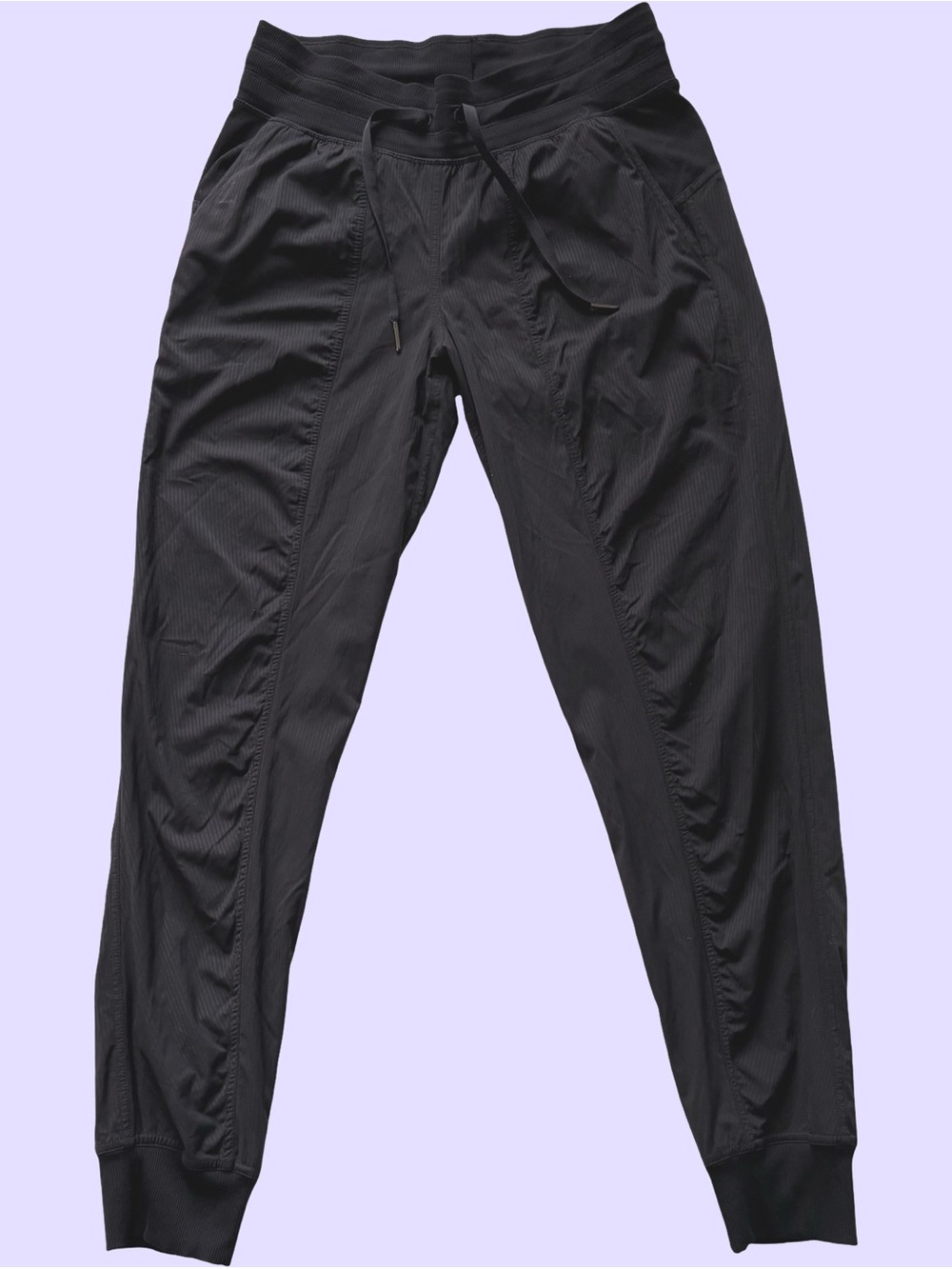 Women's Black Jogger Pants - Lightweight Activewear